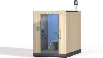 Toilettes autonomes i Cube modèle frène®